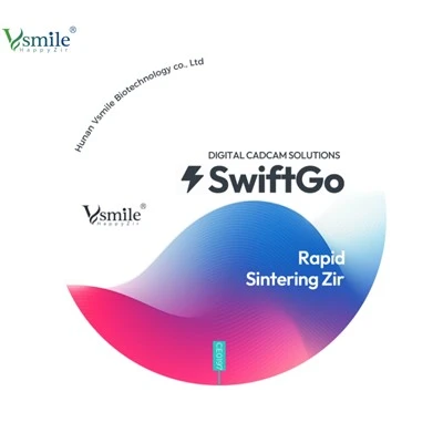 SwiftGo-blok met superhoge doorschijnendheid, meerlaags zirkonia